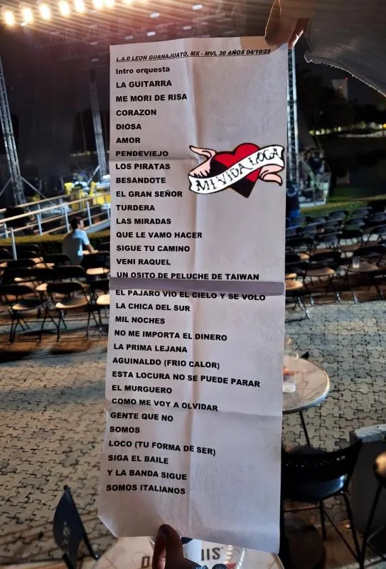 El set completo donde se recorrieron varios años de historia / Redes Sociales