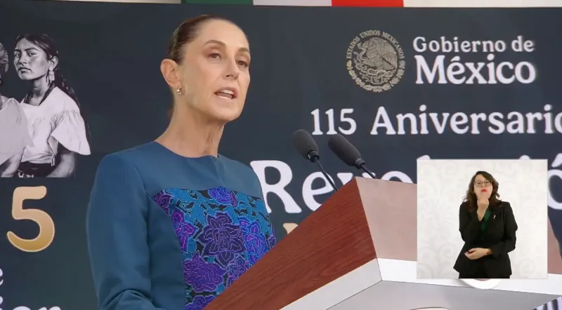 La presidenta Claudia Sheinbaum resaltó la soberanía de México / Especial