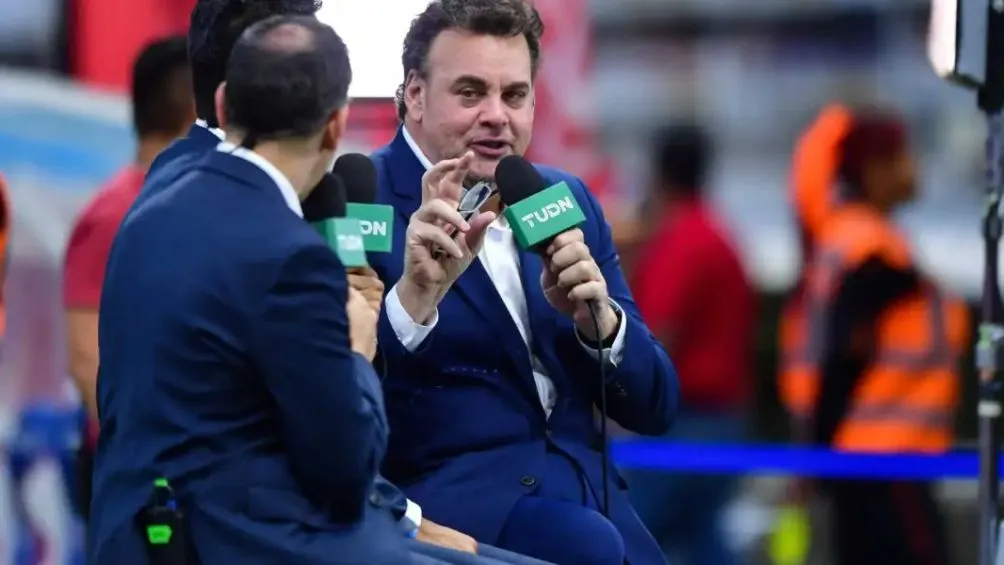 Faitelson en una transmisión en TUDN | MEXSPORT