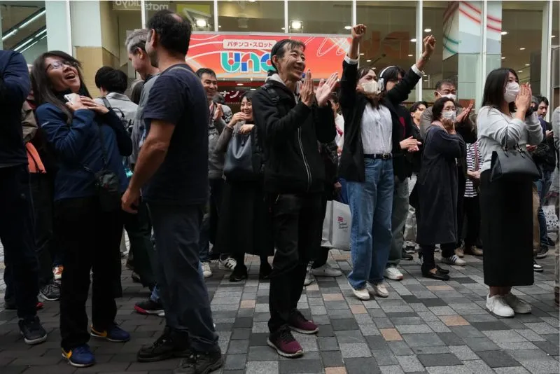 Japón celebró con todo el título de los Dodgers de Los Ángeles | AP