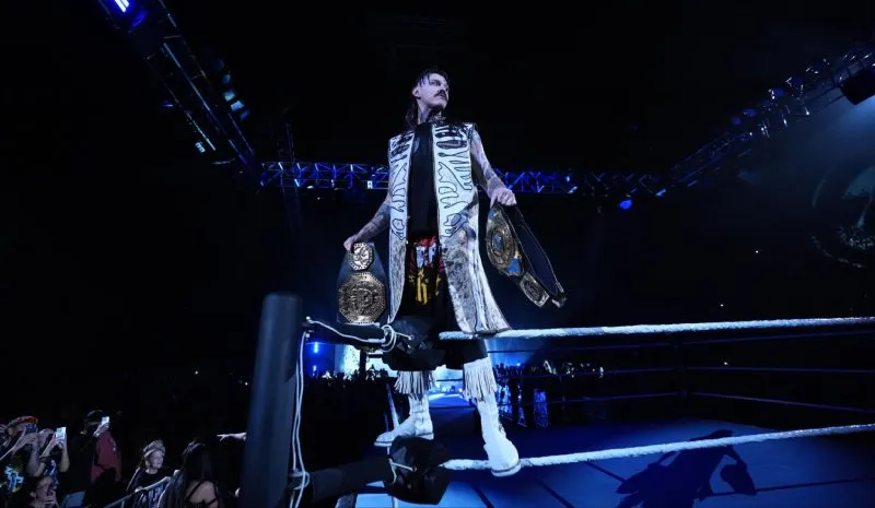 Dominik Mysterio en el ring