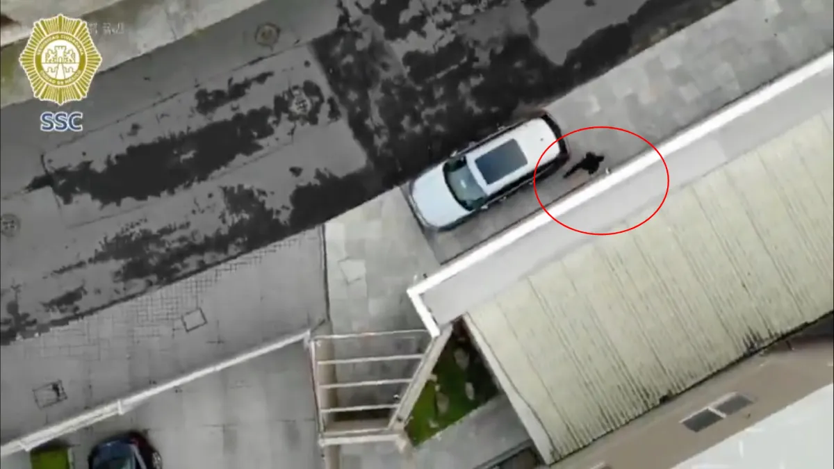 Los ladrones no pudieron escapara y por tierra les dieron alcance / Redes Sociales