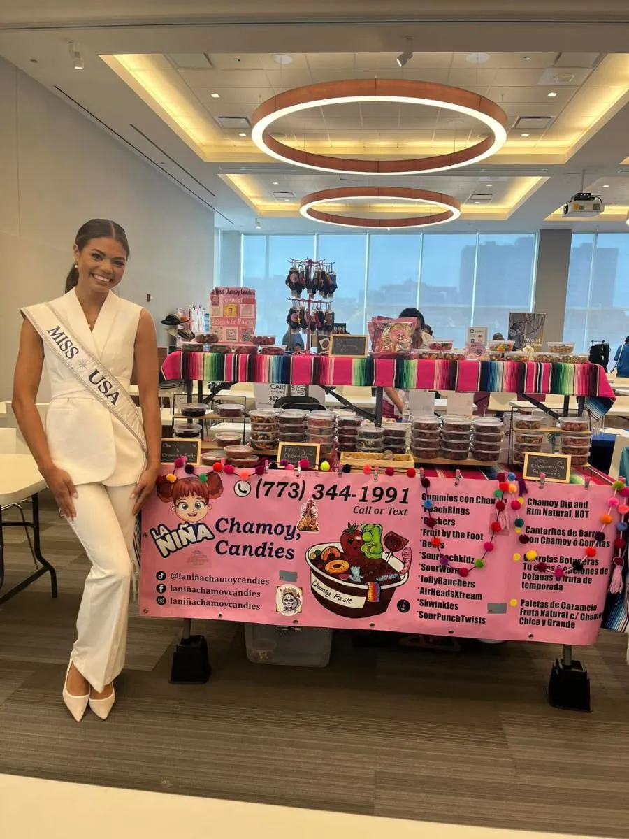 Los dulces de Chelyn han estado en eventos importantes en EU / FB: @LaNinaChamoyCandies
