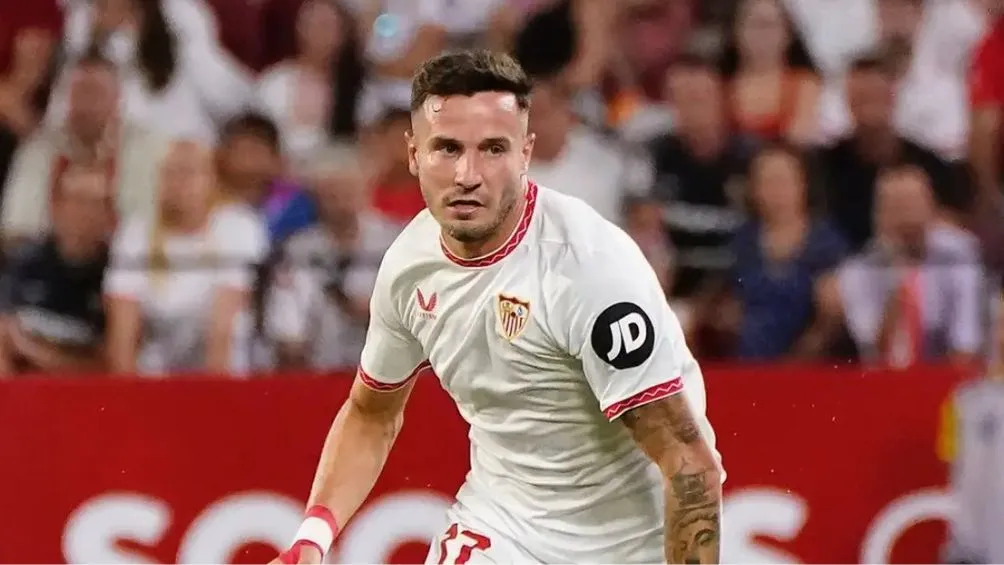 Saúl con el Sevilla | AP