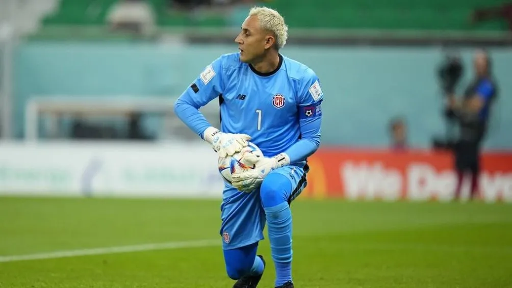 El arquero centroamericano con su selección | AP