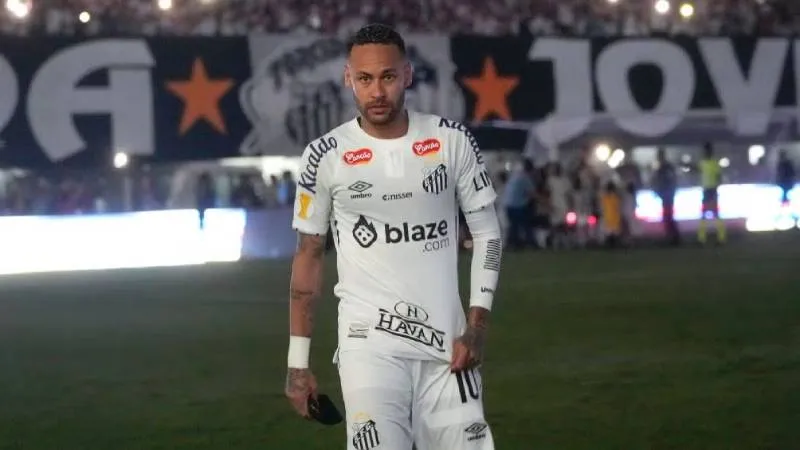 Neymar con Santos | AP