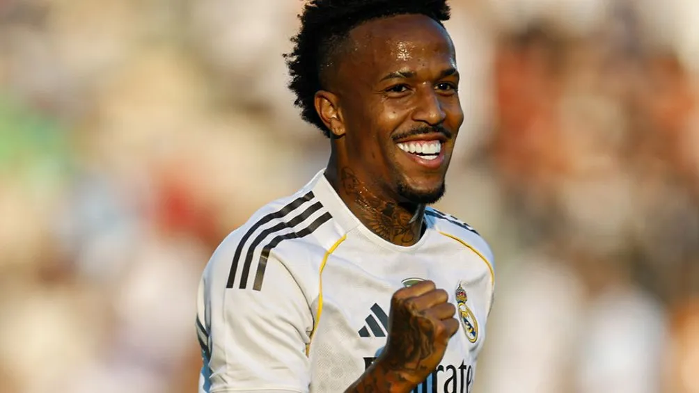 Militao celebra su gol | @realmadrid