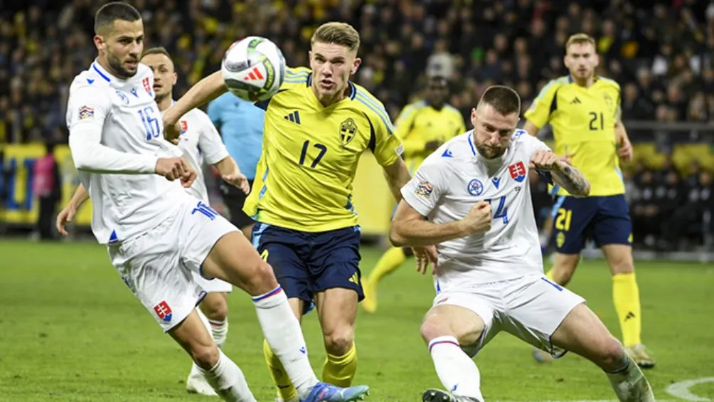 Gyökeres con su selección | AP