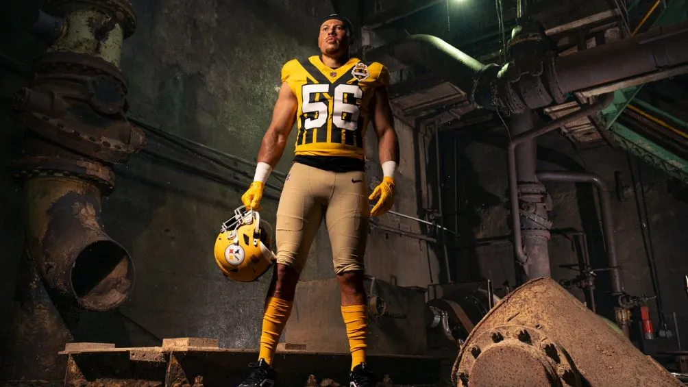 Así se ve el nuevo uniforme retro de los Steelers | @Steelers