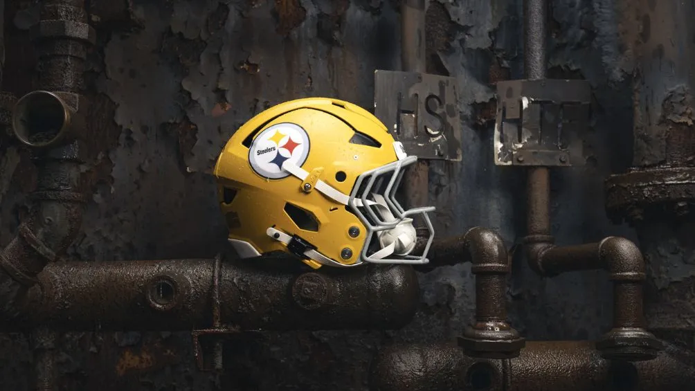 El casco alternativo de los Steelers para esta temporada | @Steelers