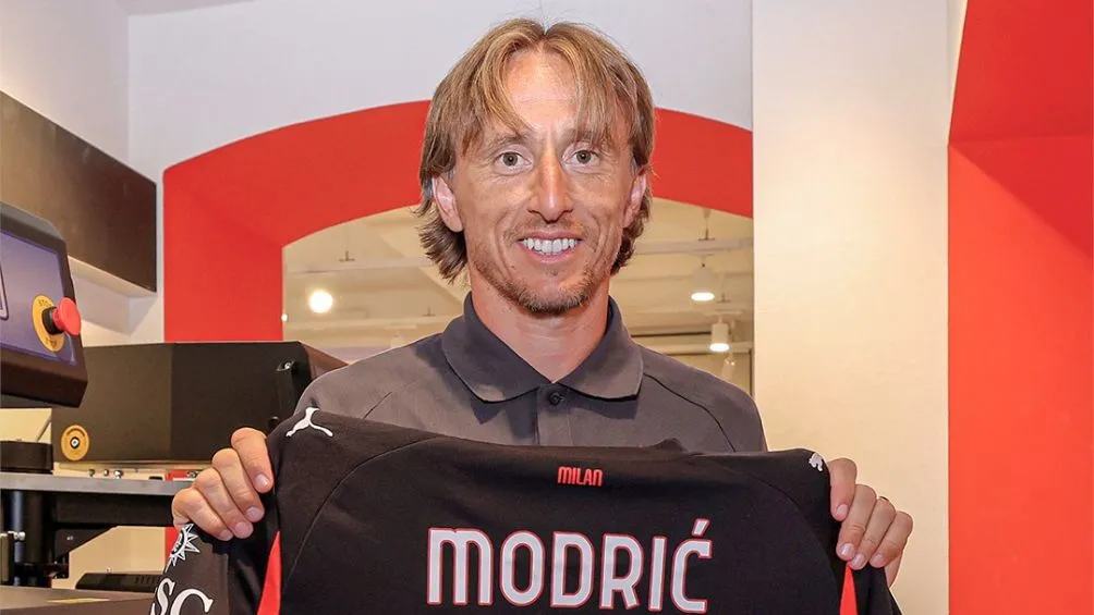Modric jugará con el AC Milan | @acmilan