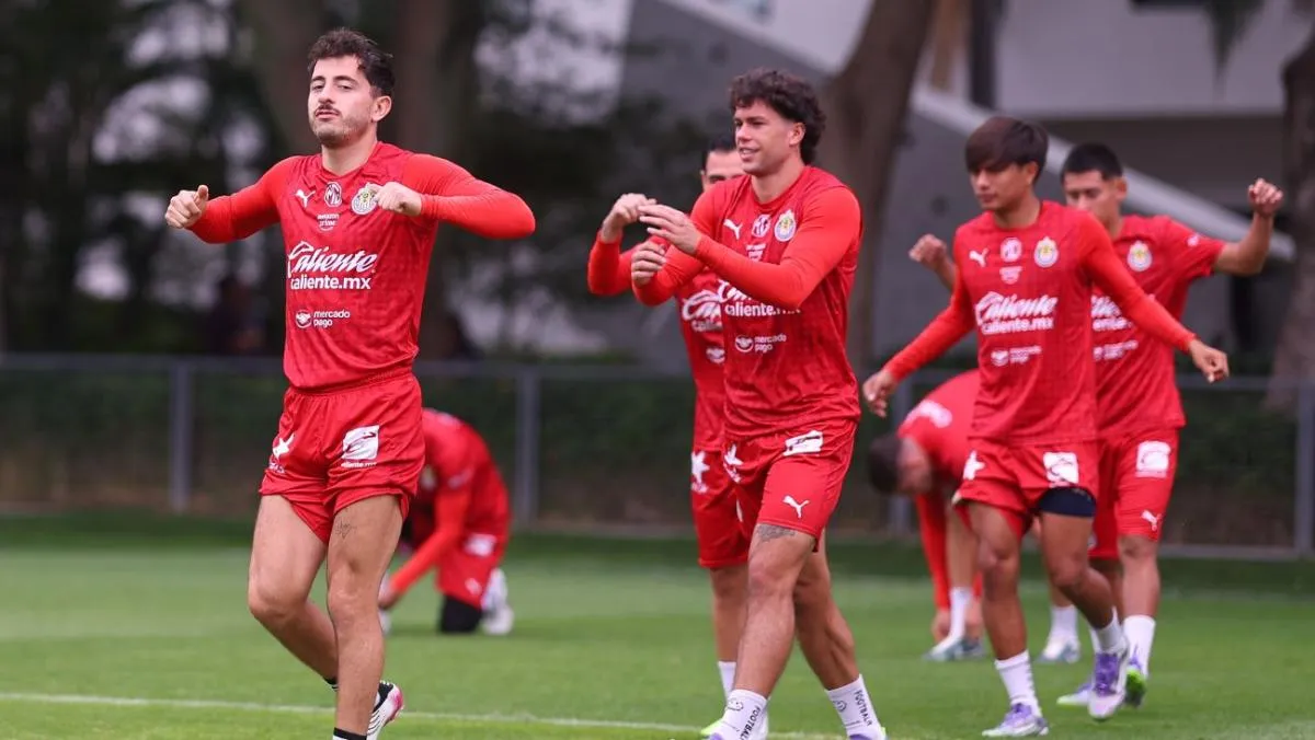 Chivas durante un entrenamiento | @Chivas
