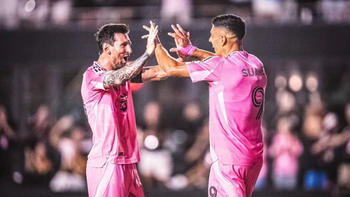 Messi y Suárez con el Inter Miami | AP