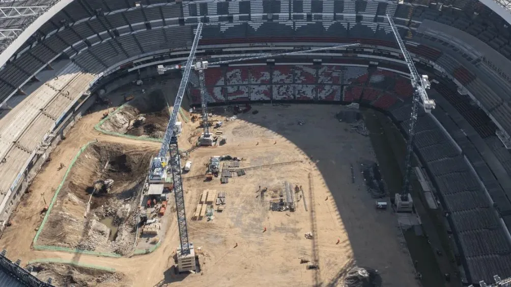Así marcha la remodelación del Azteca | MEXSPORT