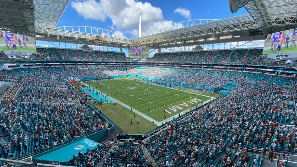 El partido se jugaría en el Hard Rock Stadium | AP
