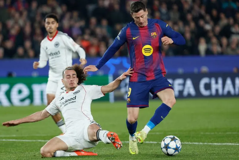 El Barcelona volvió al Camp Nou y venció al Frankfurt en Champions | AP