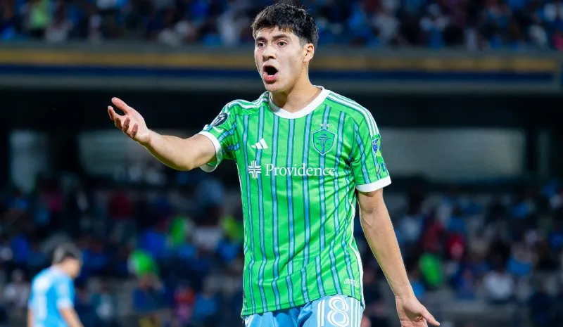 Obed Vargas con Seattle Sounders