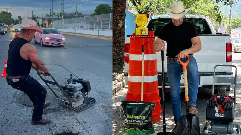 'El Potro' es un influencer que se define como un activista social/IG: @manuelcantunl