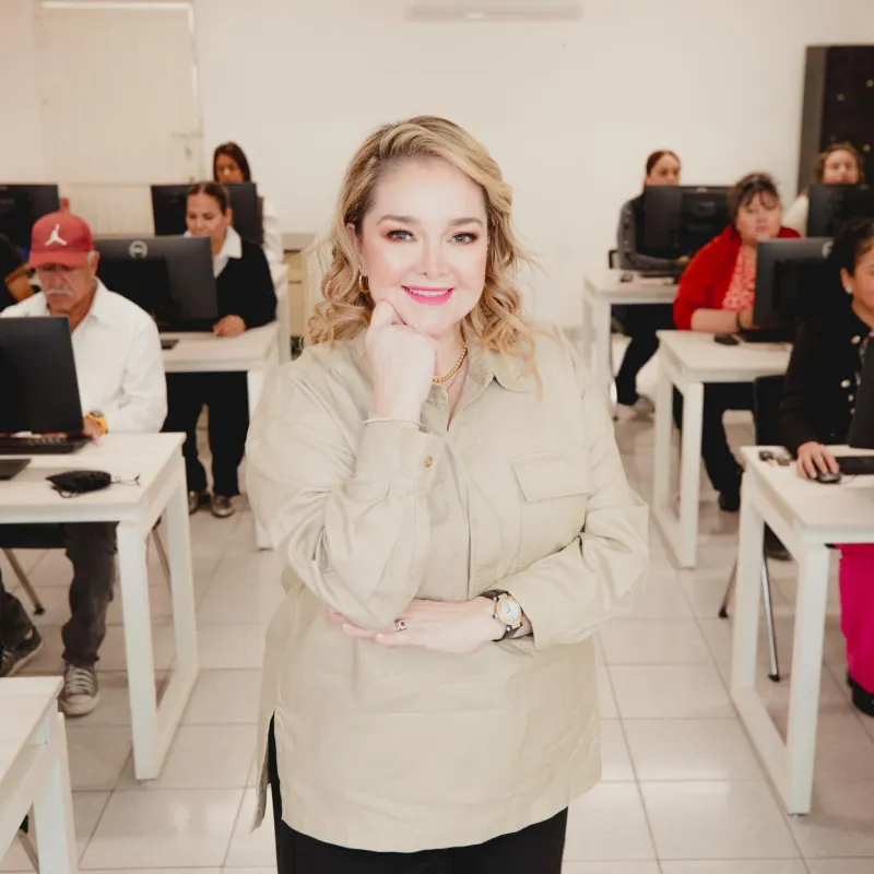 Eneyda Rocha Ruiz es presidenta del DIF Sinaloa e hija del gobernador Rubén Rocha Moya / FB: @EneydaRochaRuiz