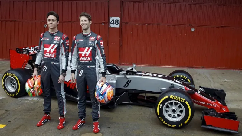 Esteban Gutiérrez formó parte de la primera alineación de Haas