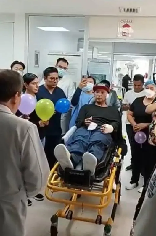 Martí Batres, confirmó que Amauri fue atendido en el Hospital Regional “Ignacio Zaragoza”. / X: @martibatres