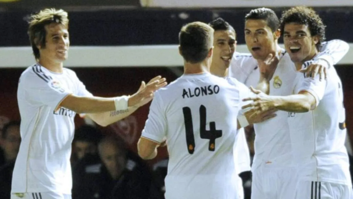 Alonso y Coentrao con el Real Madrid | AP