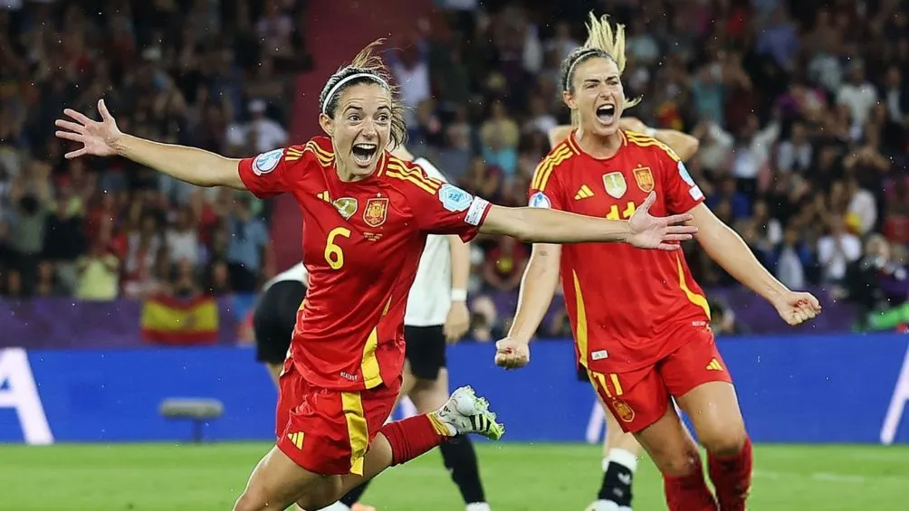 España celebra un gol | AP