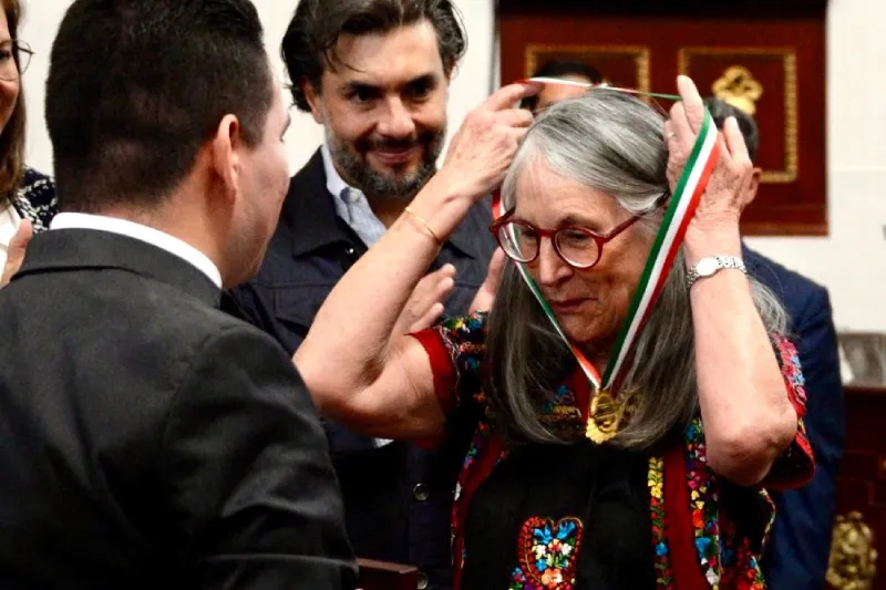 Julieta Fierro recibió la Medalla al Mérito en Ciencias 2021 “Ing. Mario Molina” / Redes Sociales