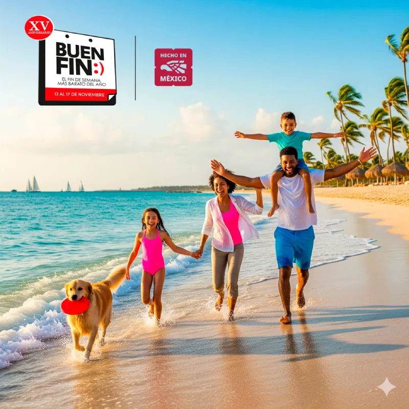 El turismo es una buena fuente de ingresos en el puente largo / FB: @ElBuenFin