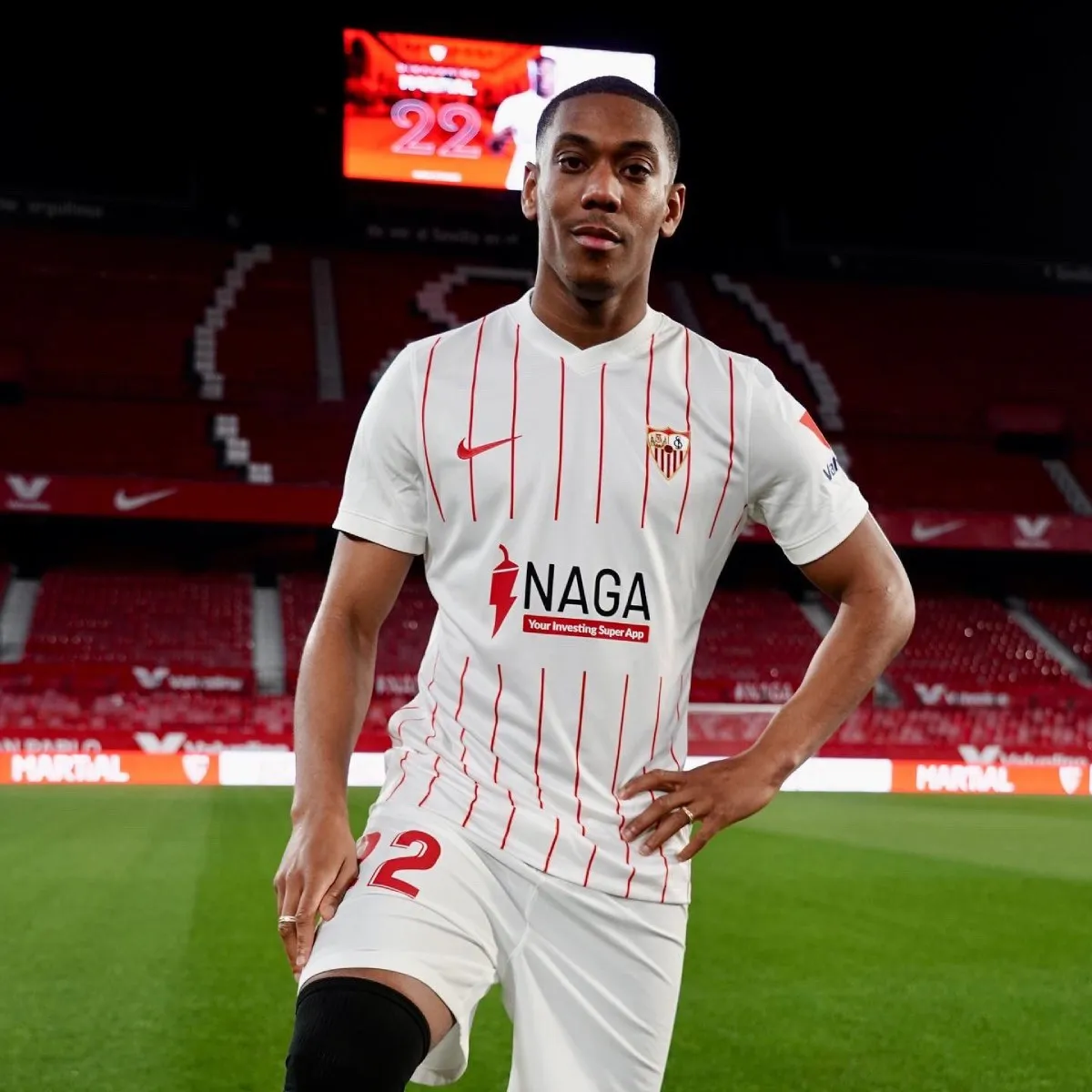 Martial tuvo un breve paso por Sevilla