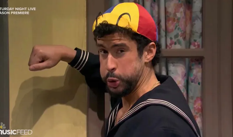 Bad Bunny personificó a Quico dentro del homenaje a Chespirito / Redes Sociales