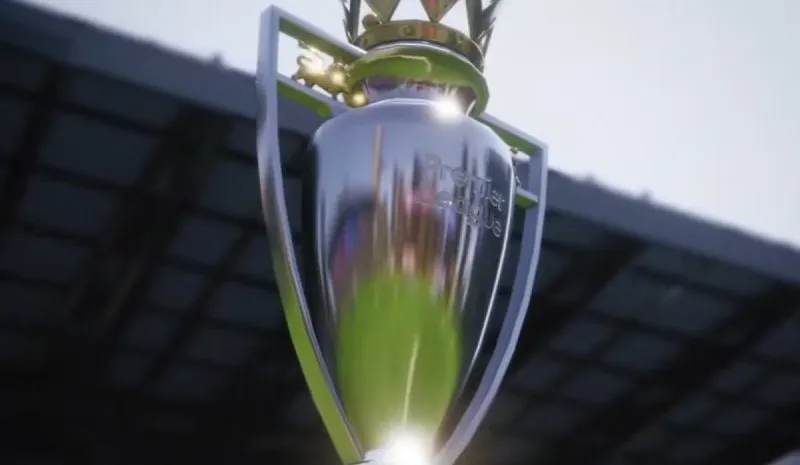 Trofeo de Premier League en simulador