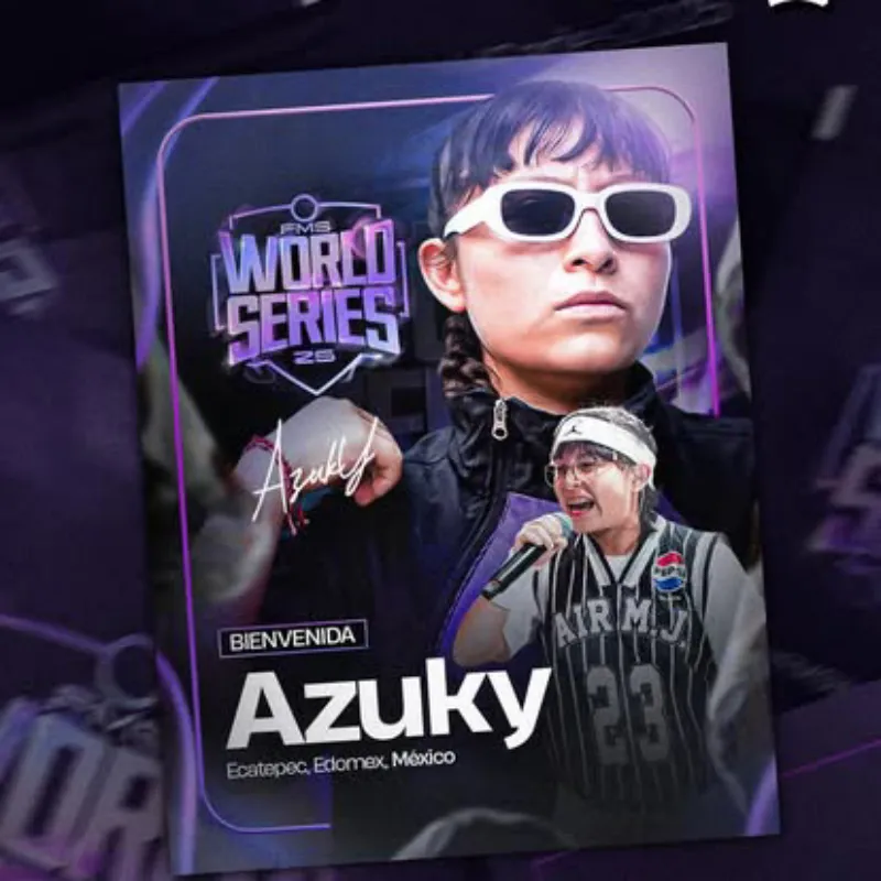 Azuky será la única mujer dentro de las competiciones / Redes Sociales