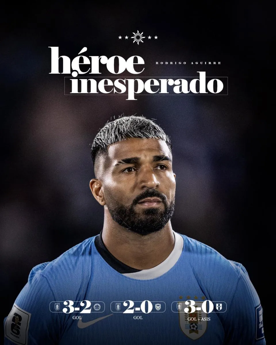 Aguirre y su homenaje | @Uruguay