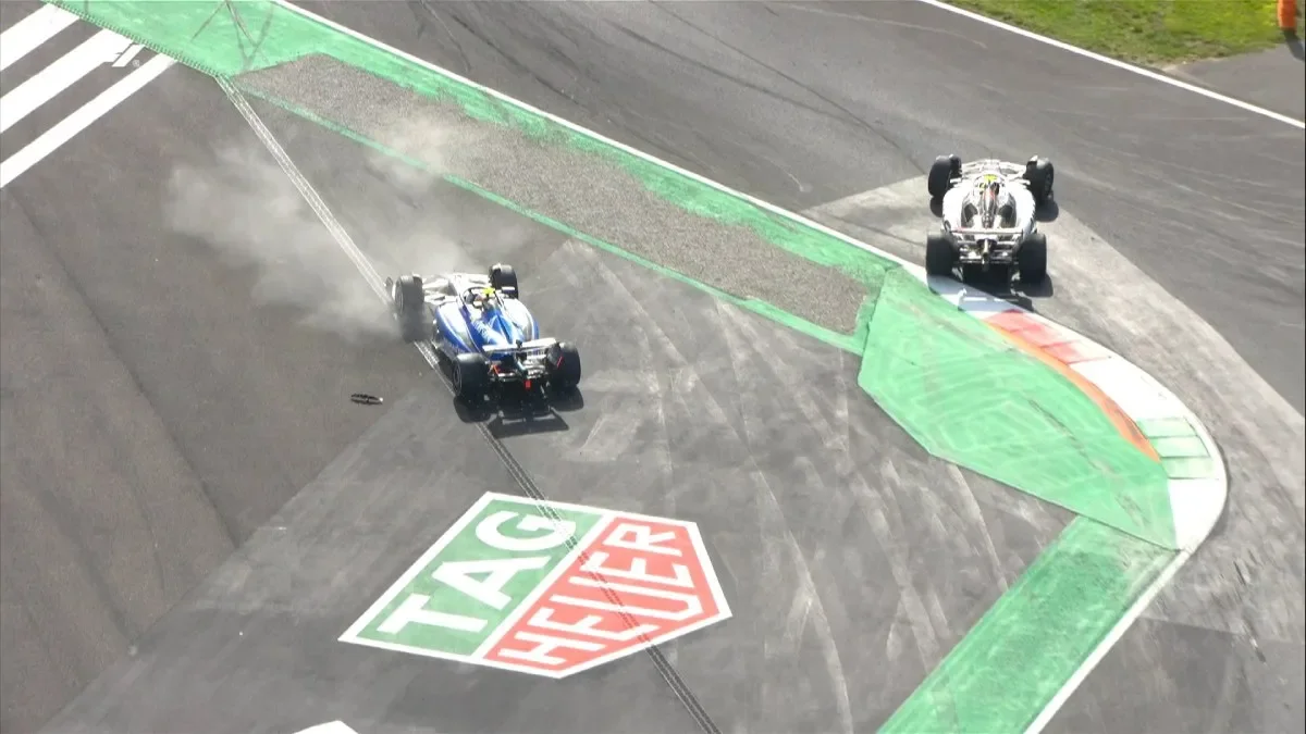 Fue por un incidente con Sainz que Ollie recibió la penalización