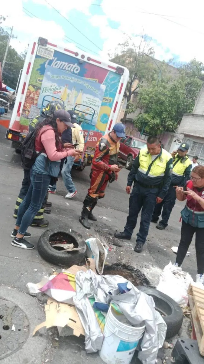 El percance se dio este sábado en la colonia Campestre Aragón | X