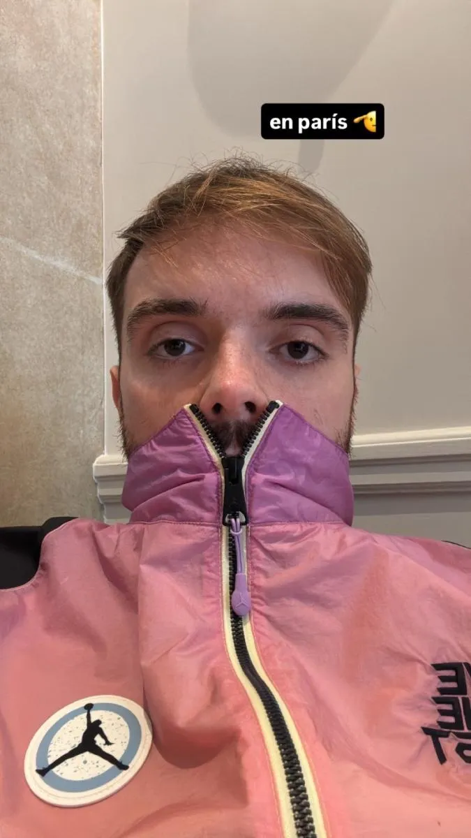 Ibai fue uno de los invitados a la gala del Balón de Oro