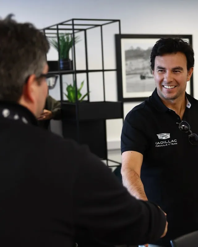 Checo es una las principales apuestas de Cadillac