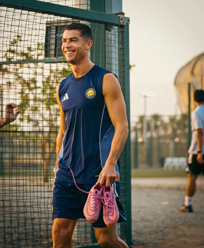 Cristiano Ronaldo tiene actividad con Al Nassr