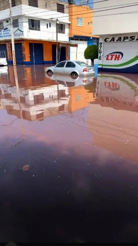 También se percibió un olor fétido, similar al de combustible/Redes sociales