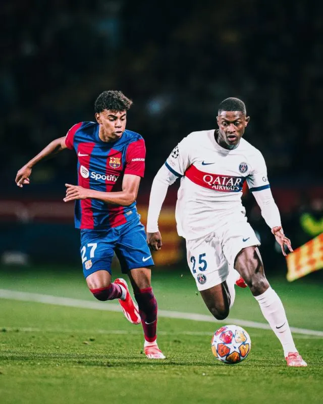 Barcelona y PSG se llevan los reflectores