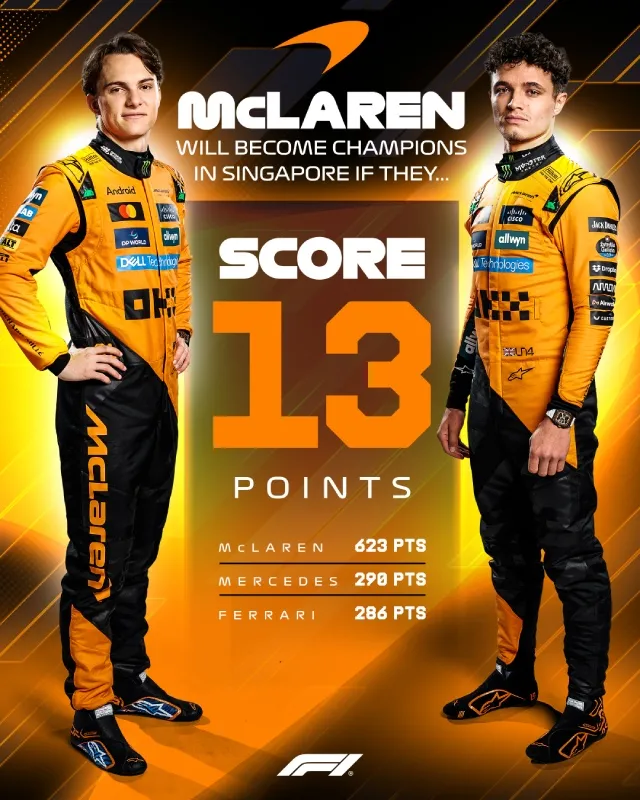 McLaren pueden coronarse en Marina Bay