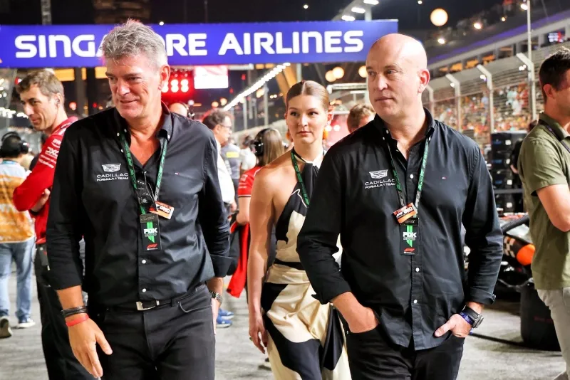 Graeme Lowdon y Dan Towriss de Cadillac