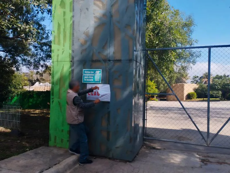 Profepa retiró los sellos de clausura del Zoológico La Pastora. / Profepa