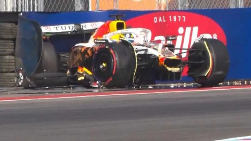 El choque del francés en la qualy | @F1