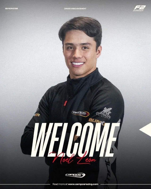 Noel León correrá con Campos Racing