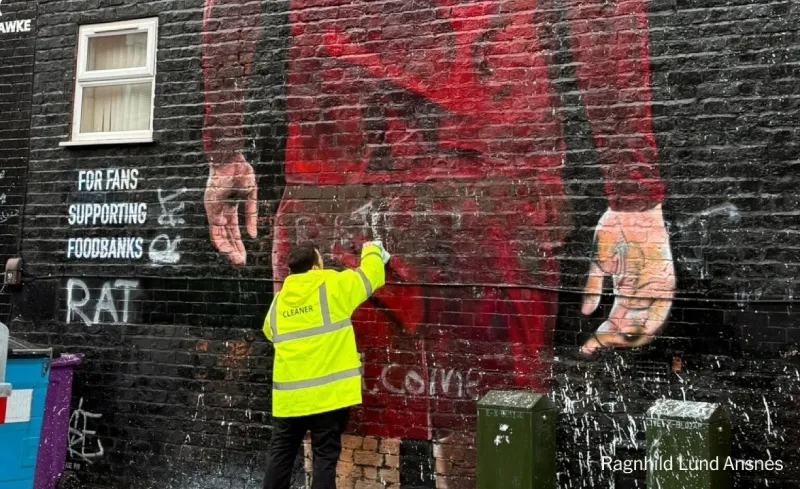 Por la mañana se realizaron labores de mantenimiento