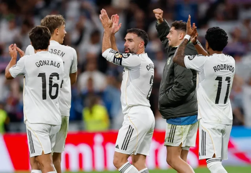 Carvajal tuvo algunos minutos contra Barcelona