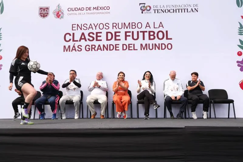 El evento tiene como objetivo involucrar a niñas, niños, jóvenes, adultos y personas mayores. / Clara Brugada