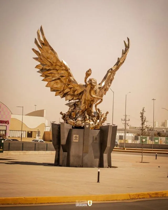 Las fotos que subió el conjunto charrúa | @Uruguay